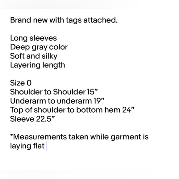 Chicos Magdalia Long Sleeve Turtleneck Alpaca Gray NWT 0 - Picture 6 of 6